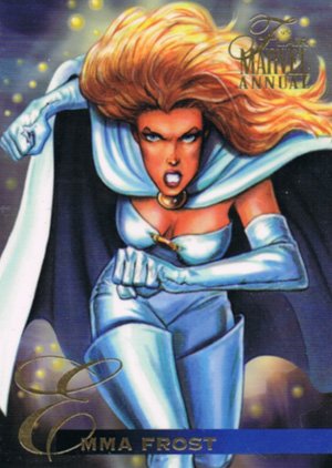 Fleer Marvel Annual Flair '95 Base Card 12 Emma Frost