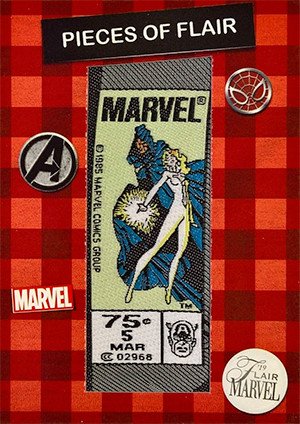 Upper Deck Marvel Flair '19 Pieces of Flair Card POF2 Cloak And Dagger #5