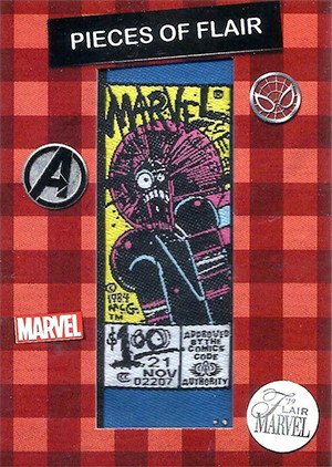 Upper Deck Marvel Flair '19 Pieces of Flair Card POF37 The New Mutants #21