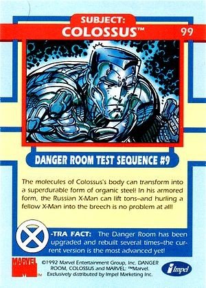 Impel X-Men Series I Base Card 99 Colossus