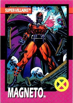 Impel X-Men Series I Base Card 41 Magneto
