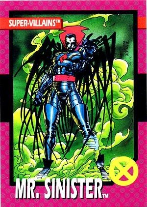 Impel X-Men Series I Base Card 42 Mr. Sinister