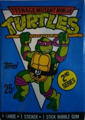 Topps Teenage Mutant Ninja Turtles Series 2   Unopened Pack
