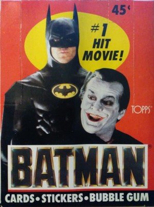 Topps Batman, The Movie - First Series   Unopened Box
