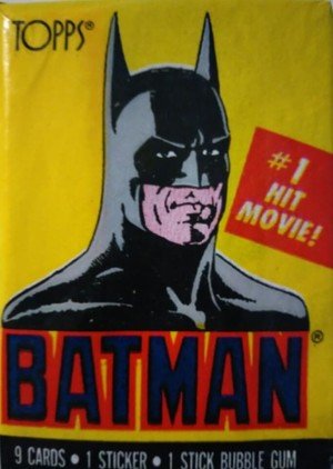 Topps Batman, The Movie - First Series   Unopened Pack