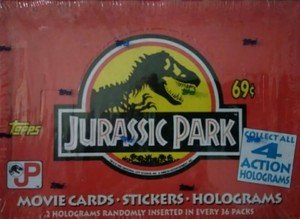 Topps Jurassic Park   Unopened Box