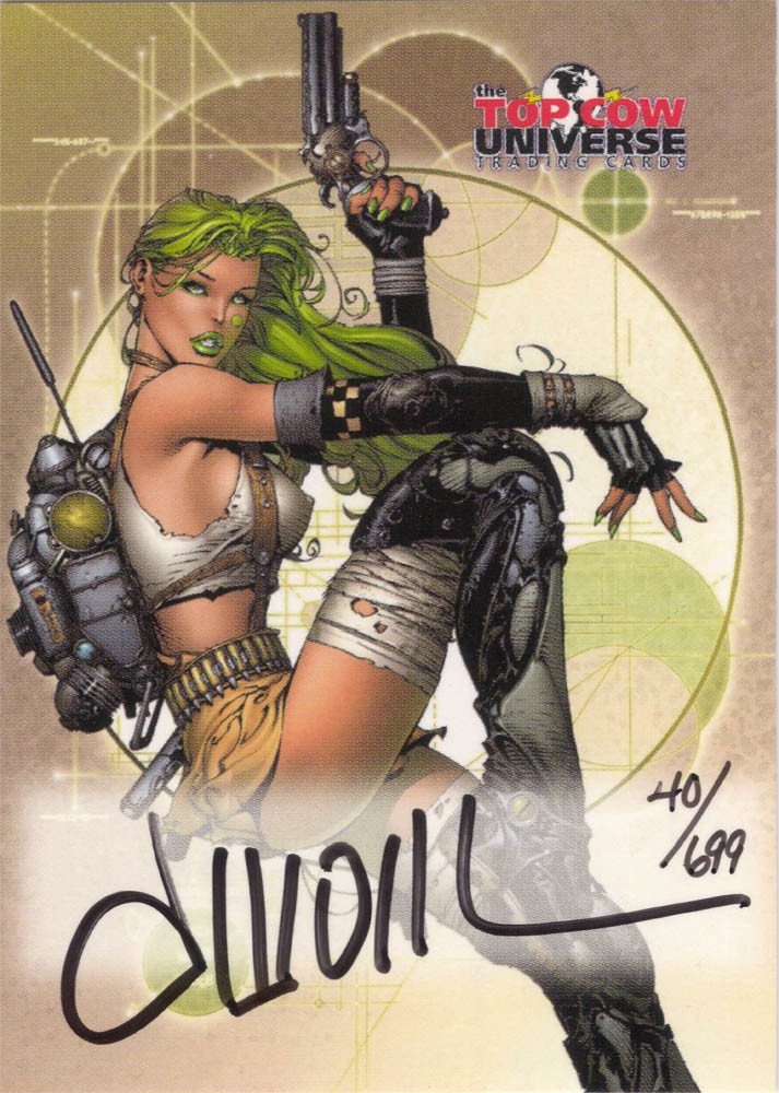 Dynamic Forces Top Cow Universe Autograph Card 2 of 9 David Wohl