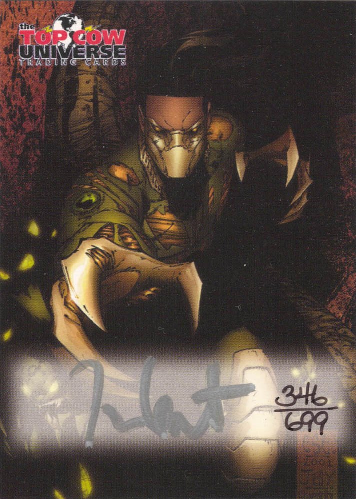 Dynamic Forces Top Cow Universe Autograph Card 6 of 9 Talent Caldwell