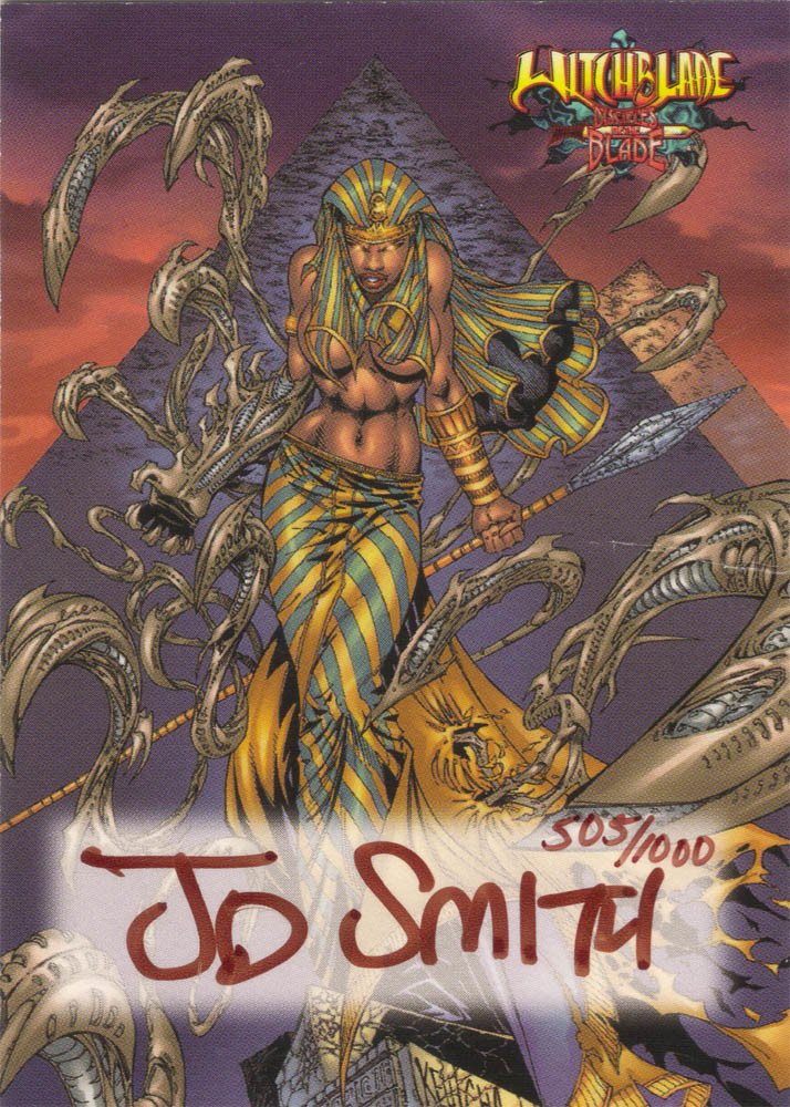 Dynamic Forces Witchblade: Disciples of the Blade Autograph Card A-4 Jonathan D. Smith