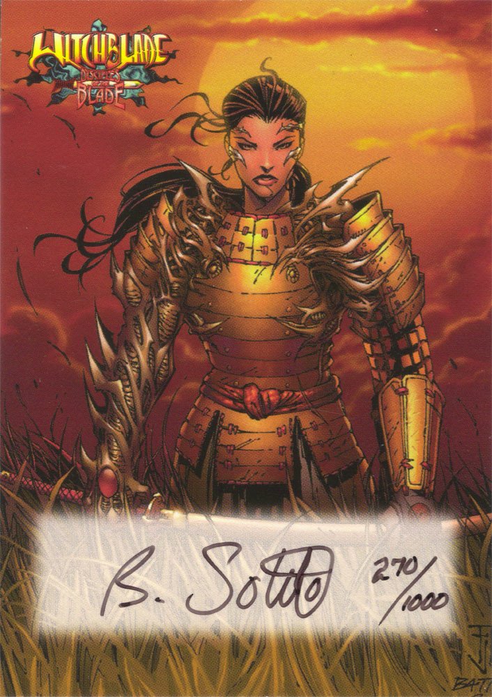 Dynamic Forces Witchblade: Disciples of the Blade Autograph Card A-6 Beth Sotelo