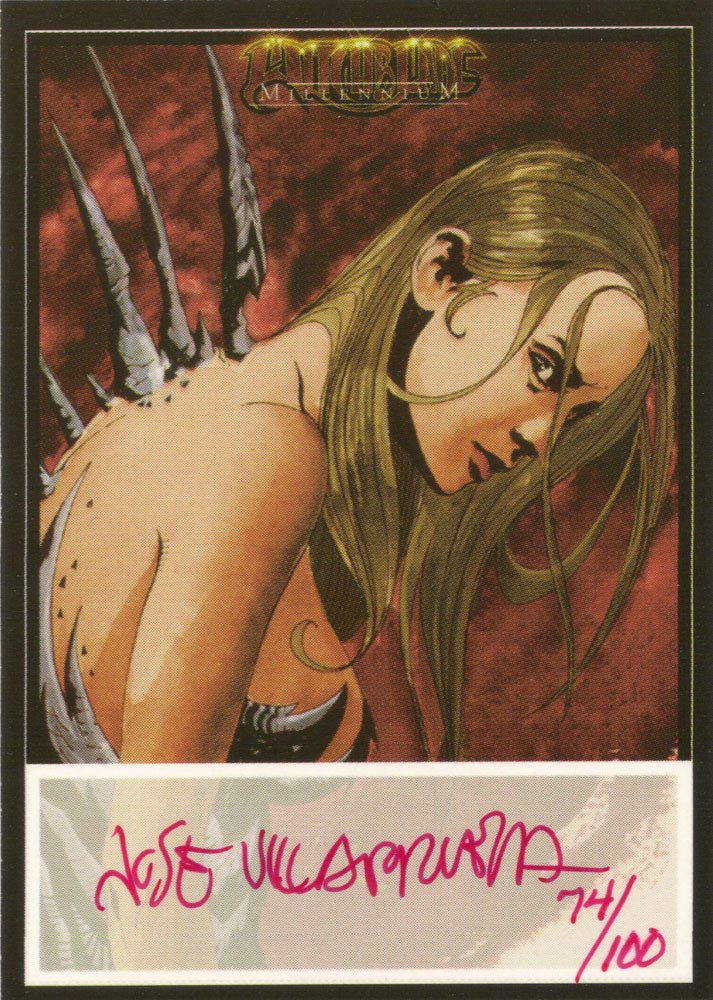 Dynamic Forces Witchblade Millennium Autograph Card  Jose Villarrubia (Red Ink)