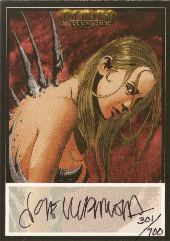 Dynamic Forces Witchblade Millennium Autograph Card  Jose Villarrubia (Black Ink)