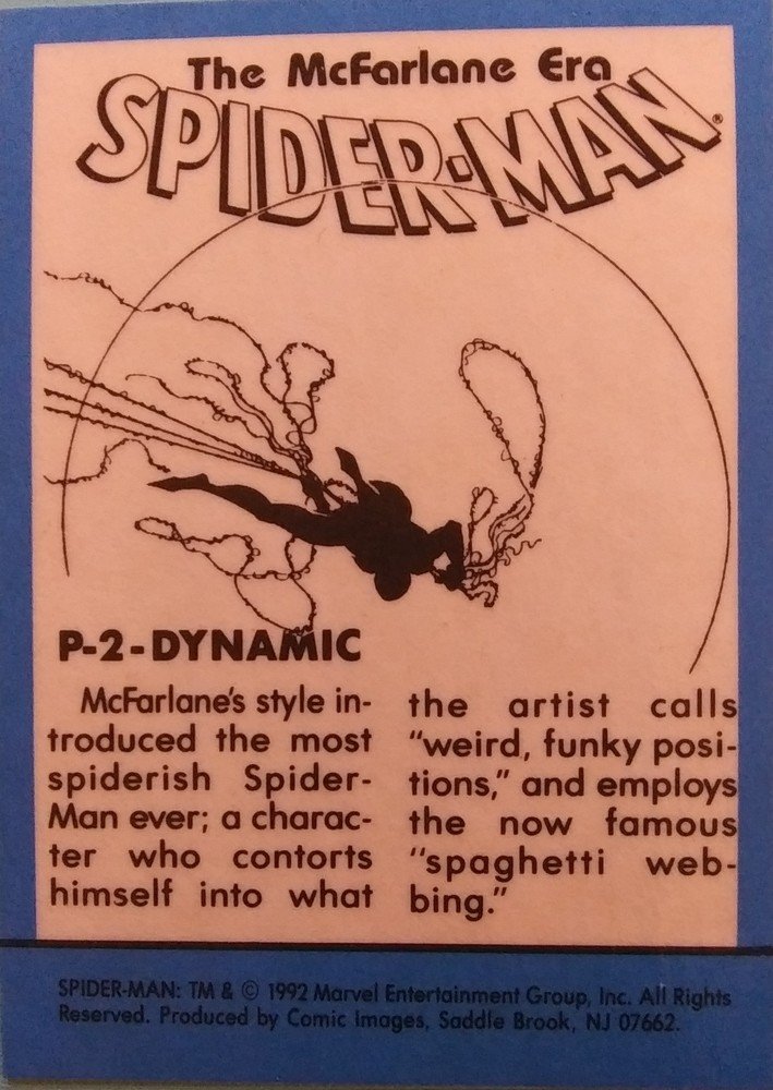Comic Images Spider-Man: The McFarlane Era Prism Card P-2 Dymanic