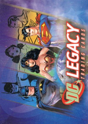Rittenhouse Archives DC Legacy Base Card 1 Title Card/Checklist