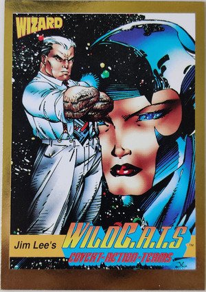 Wizard Wizard Magazine Series Image Series 1 Card 7 WildC.A.T.S (Gold)