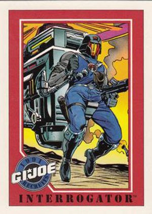 Impel G.I. Joe Series 1 Base Card 117 Interrogator