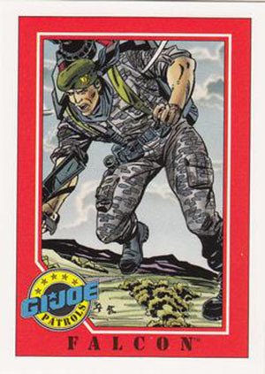 Impel G.I. Joe Series 1 Base Card 146 Falcon