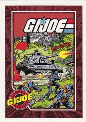 Impel G.I. Joe Series 1 Base Card 154 Battle on Fifth Avenue