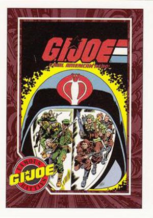 Impel G.I. Joe Series 1 Base Card 155 Battle of Hindu Kush
