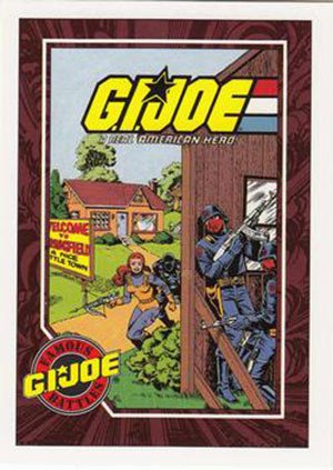 Impel G.I. Joe Series 1 Base Card 157 First Battle of Springfield