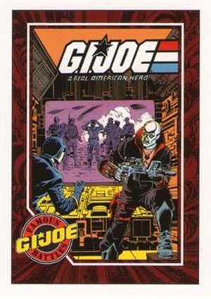 Impel G.I. Joe Series 1 Base Card 161 Operation: Scarface