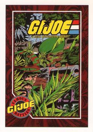 Impel G.I. Joe Series 1 Base Card 171 Raid into Sierra Gordo