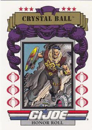 Impel G.I. Joe Series 1 Base Card 181 Crystal Ball