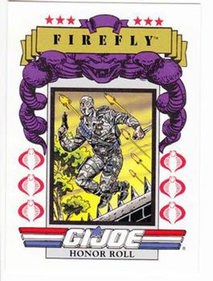 Impel G.I. Joe Series 1 Base Card 198 Firefly