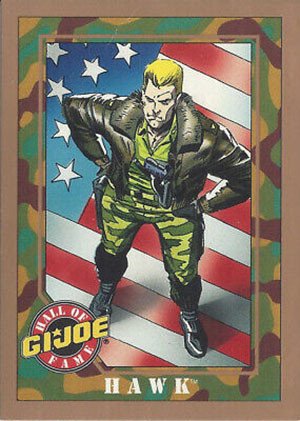 Impel G.I. Joe Gold Border Hall of Fame Base Card 9 
