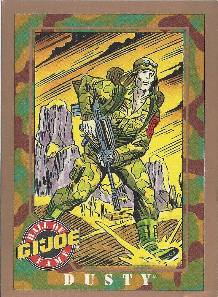 Impel G.I. Joe Gold Border Hall of Fame Base Card 2 