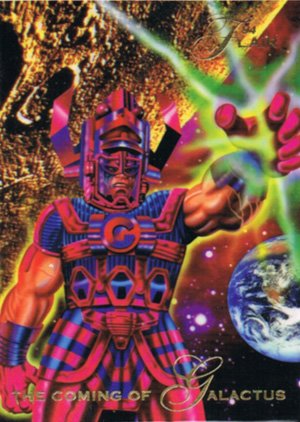 Fleer Marvel Annual Flair '94 Base Card 20 The Coming of Galactus