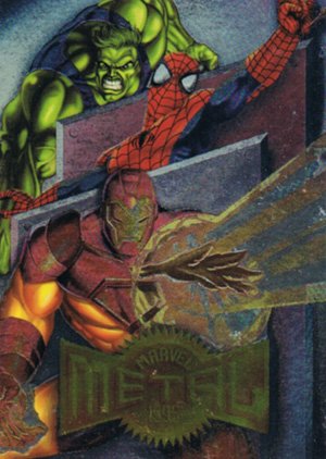 Fleer Marvel Metal Base Card 138 Marvel Metal 1995 Checklist