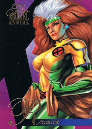 Fleer Marvel Annual Flair '95 Base Card 42 Rogue