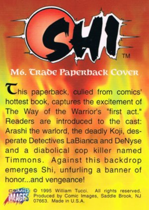 Comic Images Shi All Chromium MagnaChrome M6 Trade Paperback Cover
