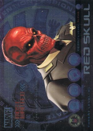 Rittenhouse Archives Marvel Heroes and Villains Most Wanted Card M7 Red Skull