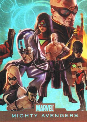 Rittenhouse Archives Marvel Heroes and Villains Alliances Card A3 Mighty Avengers