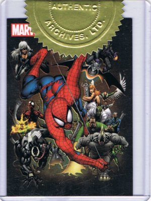 Rittenhouse Archives Marvel Heroes and Villains Case Toppers CT1 Spider-Man
