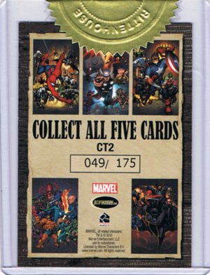 Rittenhouse Archives Marvel Heroes and Villains Case Toppers CT2 Thor