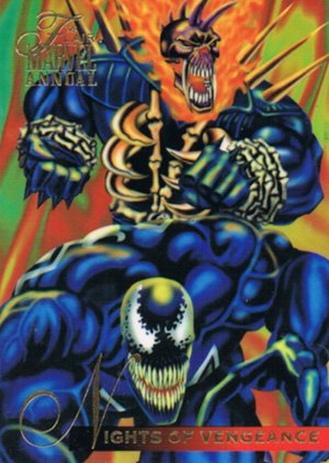 Fleer Marvel Annual Flair '95 Base Card 67 Nights of Vengeance