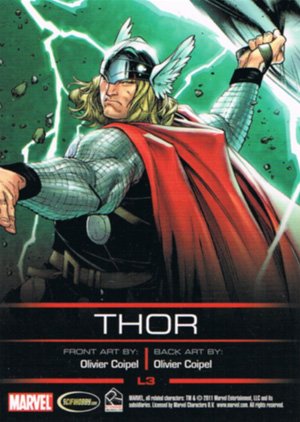 Rittenhouse Archives Legends of Marvel Thor L3 