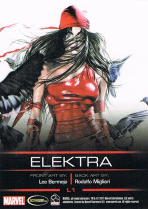 Rittenhouse Archives Legends of Marvel Elektra L1 