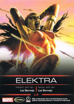 Rittenhouse Archives Legends of Marvel Elektra L4 