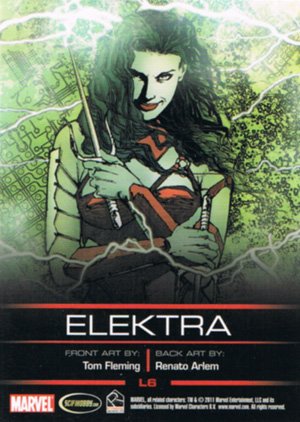 Rittenhouse Archives Legends of Marvel Elektra L6 