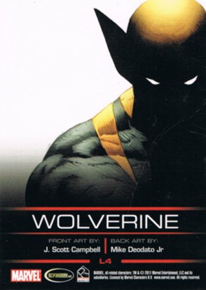 Rittenhouse Archives Legends of Marvel Wolverine L4 