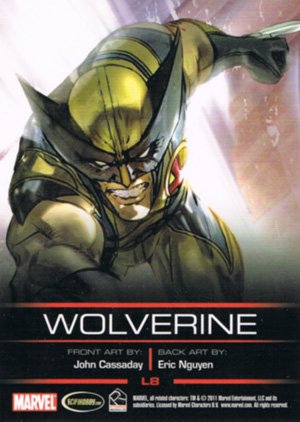 Rittenhouse Archives Legends of Marvel Wolverine L8 