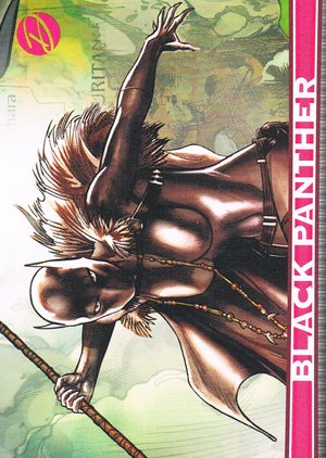 Rittenhouse Archives Marvel Dangerous Divas Base Card 2 Black Panther