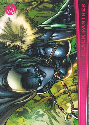 Rittenhouse Archives Marvel Dangerous Divas Base Card 3 Black Panther