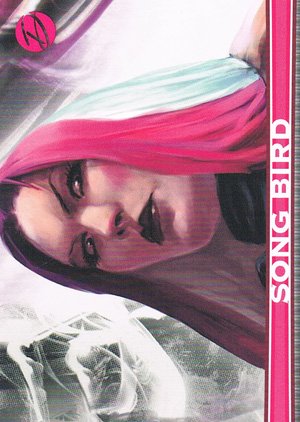 Rittenhouse Archives Marvel Dangerous Divas Base Card 29 Songbird