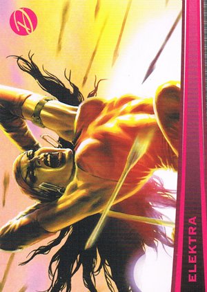 Rittenhouse Archives Marvel Dangerous Divas Base Card 31 Elektra