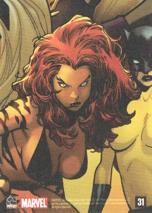 Rittenhouse Archives Marvel Dangerous Divas Base Card 31 Elektra